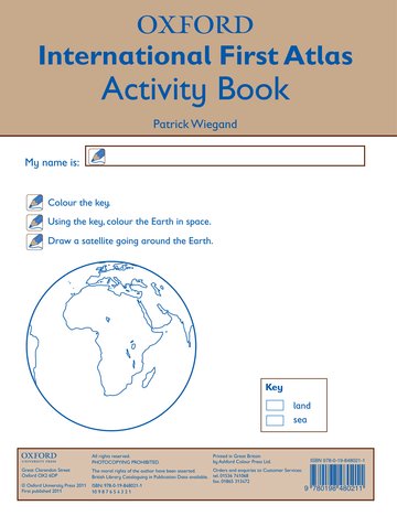 Oxford International First Atlas Activity Book - Humanitas