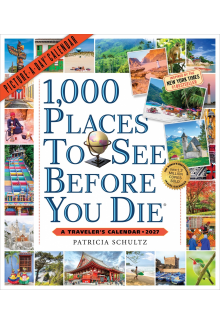 1,000 Places to See Before You Die Picture-A-Day® Wall Calendar 2027 - Humanitas