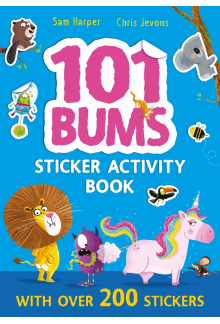 101 Bums Sticker Activity Book - Humanitas