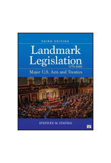 Landmark Legislation 1774-2022: Major U.S. Acts and Treaties - Humanitas