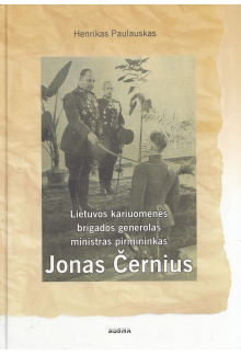 Jonas Černius Lietuvos kariuom ės brigados generolas ministra - Humanitas
