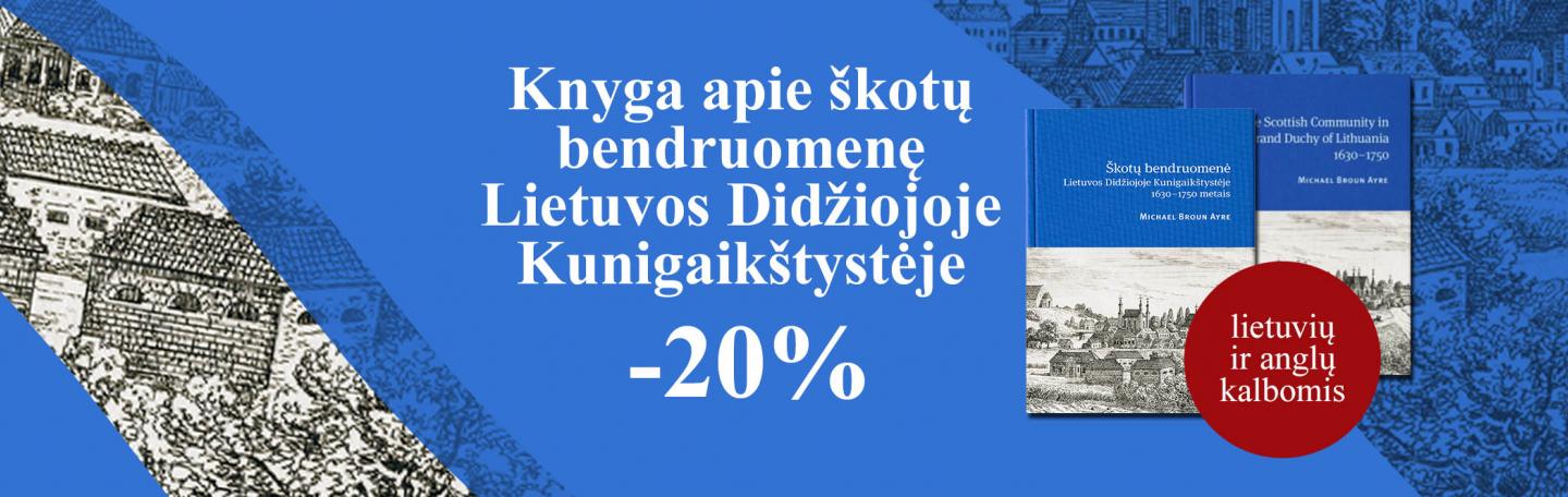 Knyga apie škotų bendruomenę Lietuvos Didžiojoje Kunigaikštystėje