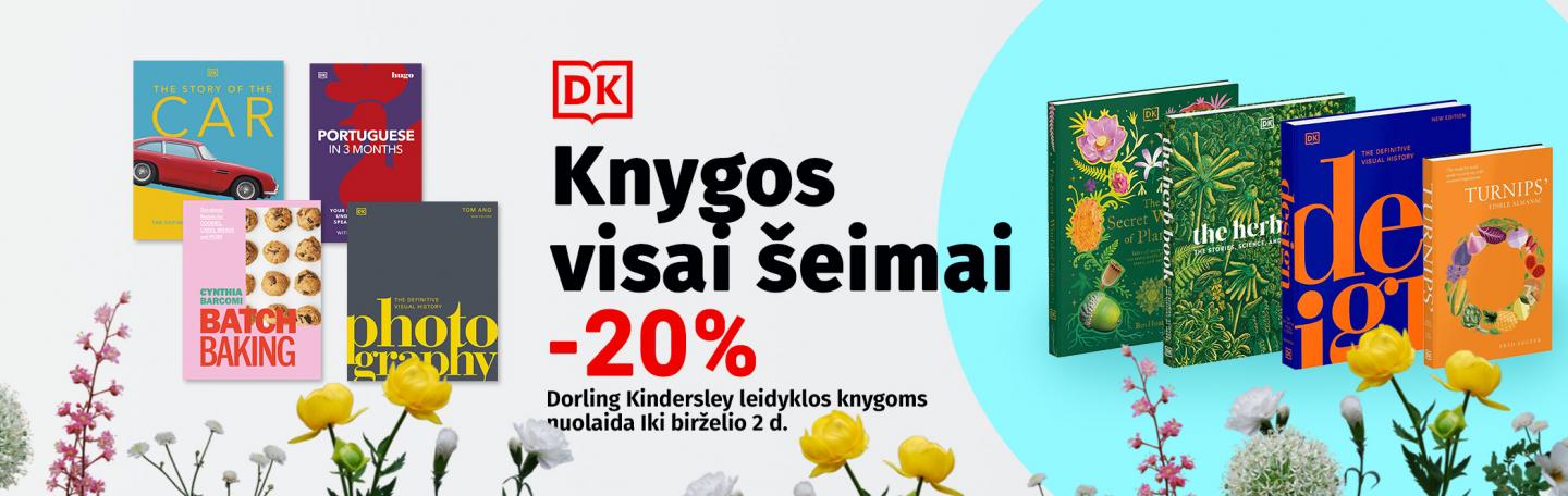 Dorling Kindersley leidyklos knygos visai šeimai