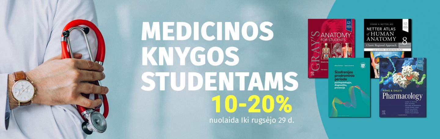 Medicinos knygos studentams