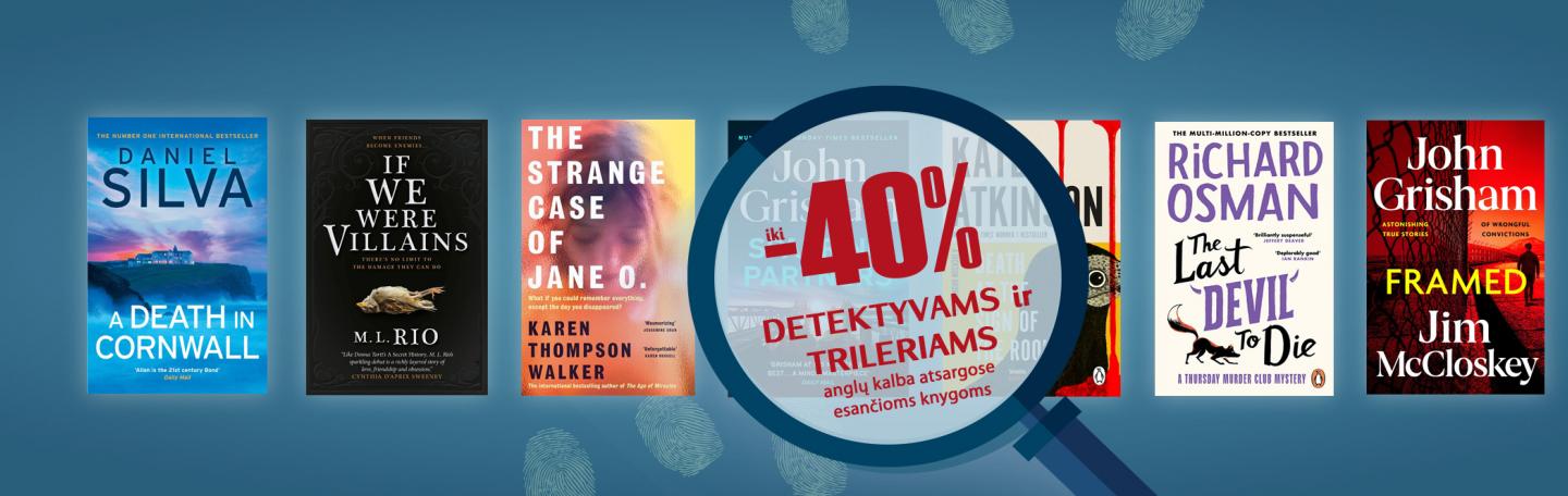 Nuolaida trileriams ir detektyvams