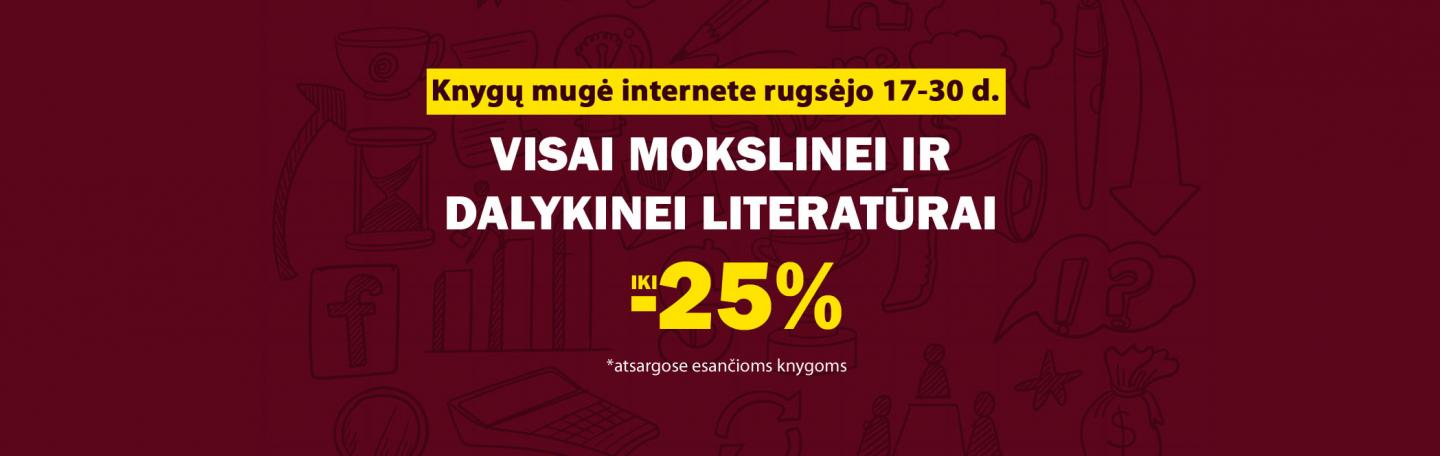 Kauno knygų mugė 2026 Mokslinė/dalykinė