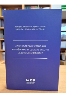 Užsienio teismų sprendimų pripažinimas ir leidimas vykdyti L - Humanitas