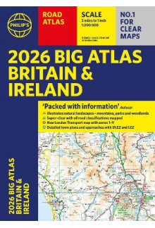 2026 Philip's Big Road Atlas of Britain & Ireland - Humanitas