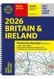 2026 Philip’s Road Atlas Britain & Ireland - Humanitas