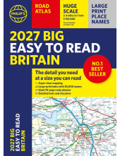 2027 Philip's Big Easy to Read Britain Road Atlas (A3 Paperback) - Humanitas