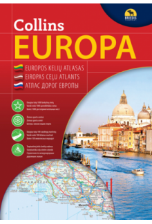 Collins Europa. Kelių atlasas 1 : 1 000 000 - Humanitas