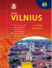 Visas Vilnius 1:18000 atlasas - Humanitas