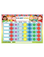 5 a Day Star Reward Charts - Humanitas