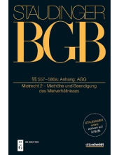 §§ 557-580a; Anhang: AGG: (Mietrecht 2 - Miethöhe und Beendigung des Mietverhältnisses) - Humanitas