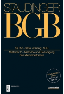 §§ 557-580a; Anhang: AGG: (Mietrecht 2 - Miethöhe und Beendigung des Mietverhältnisses) - Humanitas