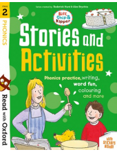 Read with Oxford: Stage 2: Biff, Chip and Kipper: Stories and Activities: Phonics practice, writing, word fun, colouring and more - Humanitas