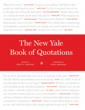 New Yale Book of Quotations - Humanitas
