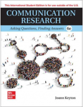 Communication Research: Asking Questions, Finding Answers - Humanitas