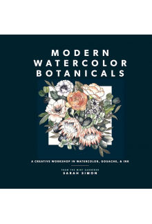 Modern Watercolor Botanicals - Humanitas