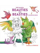 Pop Manga Beauties and Beasties Coloring Book - Humanitas