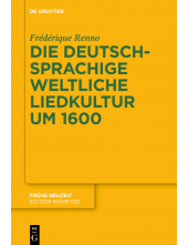 Die deutschsprachige weltliche Liedkultur um 1600 - Humanitas