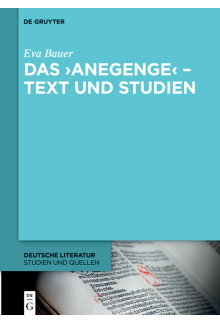 Anegenge – Text und Studien - Humanitas