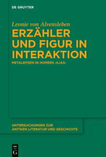 Erzähler und Figur in Interaktion: Metalepsen in Homers >Ilias< - Humanitas