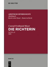 Die Richterin: Novelle 1885 - Humanitas