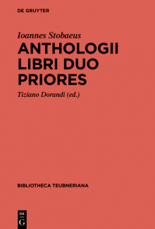Anthologii libri duo priores - Humanitas