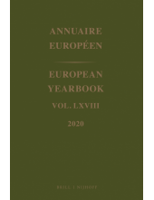 European Yearbook / Annuaire Européen, Volume 68 (2020) - Humanitas