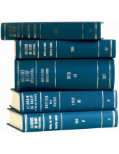 Recueil des cours, Collected Courses, Tome 425 - Humanitas