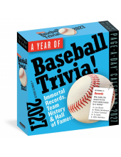 A Year of Baseball Trivia! Page-A-Day® Calendar 2027 - Humanitas