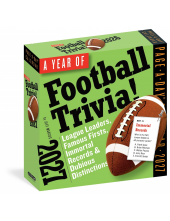 A Year of Football Trivia! Page-A-Day® Calendar 2027 - Humanitas