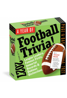 A Year of Football Trivia! Page-A-Day® Calendar 2027 - Humanitas