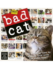 Bad Cat Wall Calendar 2027 - Humanitas
