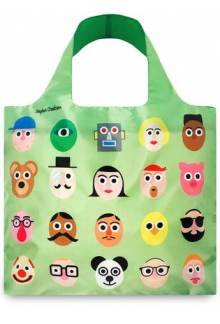 Bag FACES Green Cheetham - Humanitas