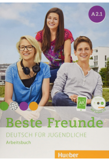 Beste Freunde A2.1 Arbeitsbuch mit CD-Rom (pratybos) - Humanitas