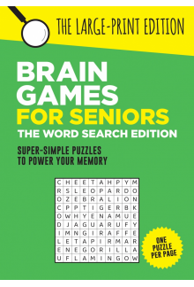 Brain Games for Seniors: The Word Search Edition - Humanitas