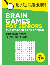Brain Games for Seniors: The Word Search Edition - Humanitas