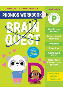 Brain Quest Phonics Workbook: Pre-Kindergarten - Humanitas