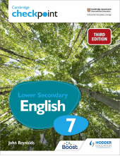 Cambridge Checkpoint Lower Secondary English Student's Book 7 - Humanitas