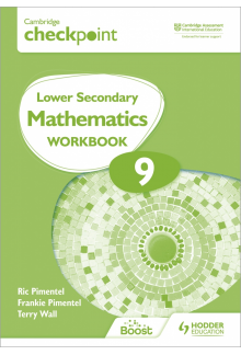 Cambridge Checkpoint Lower Secondary Mathematics Workbook 9 - Humanitas