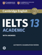 IELTS Practice Tests. Authentic Examination Papers, Cambridge IELTS 13 Academic Student's Book with Answers with Audio. Authentic Examination Papers (vadovėlis su atsakymais) - Humanitas