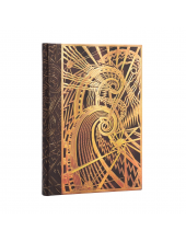 Chanin Spiral (New York Deco) Midi Lined Hardcover Journal - Humanitas