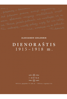 Dienoraštis 1915-1918 m. I knyga  +CD - Humanitas