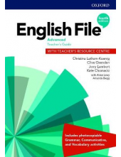 English File Advanced Teacher's Guide with Teacher's Resource Centre 4th Revised edition (mokytojo/os knyga) - Humanitas