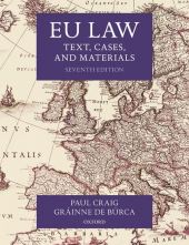 EU Law. Text, Cases, and Materials (7th. edition) - Humanitas