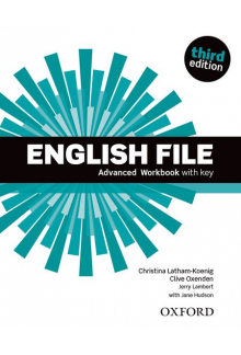 English File 3E Advanced WBk with Key (pratybos su atsakymais) - Humanitas