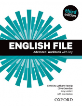 English File 3E Advanced WBk with Key (pratybos su atsakymais) - Humanitas