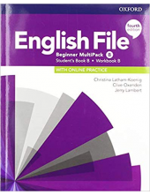 English File Beginner Student's Book/Workbook Multi-Pack B (vadovėlis/pratybos, 4th edition) - Humanitas